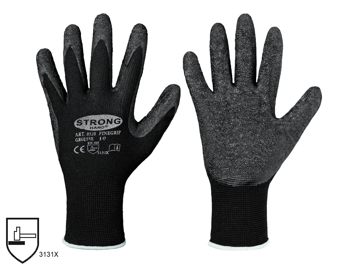 Latex-Feinstrick-Handschuh Profi
