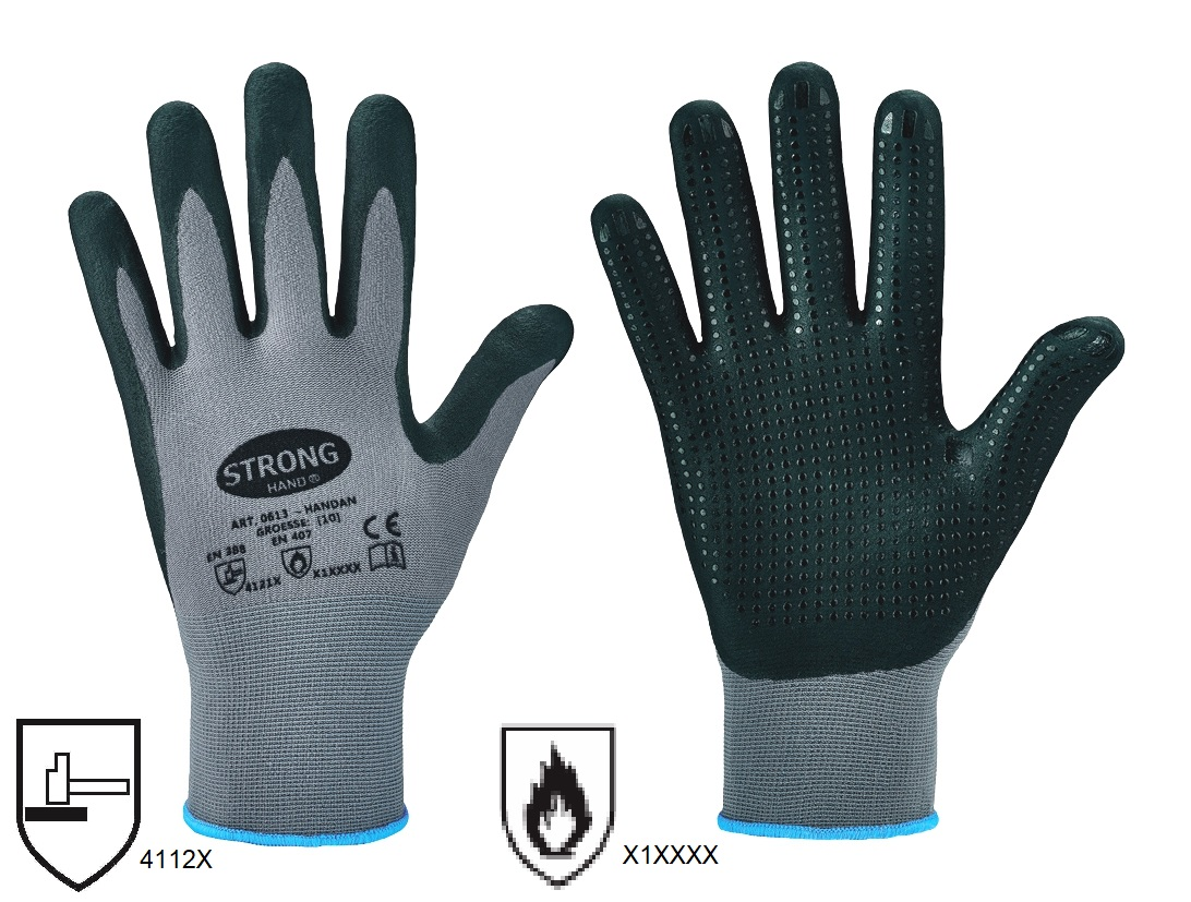 Nitril-Feinstrick-Handschuh PREMIUM EN388 EN407