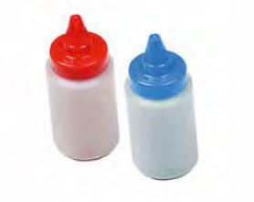 Farbpulver rot oder blau